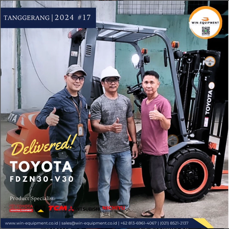 Forklift Diesel Toyota FDZN30-V30